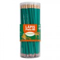 MP-L07 - Lápis Grafite Hb Verde Sextavado/Borracha